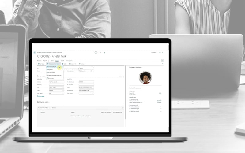Webinar su CRM nell'ERP Microsoft Business Central | Navlab