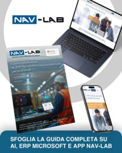 Guida multimediale: AI, ERP Microsoft e soluzioni NAV-LAB per le aziende | Navlab