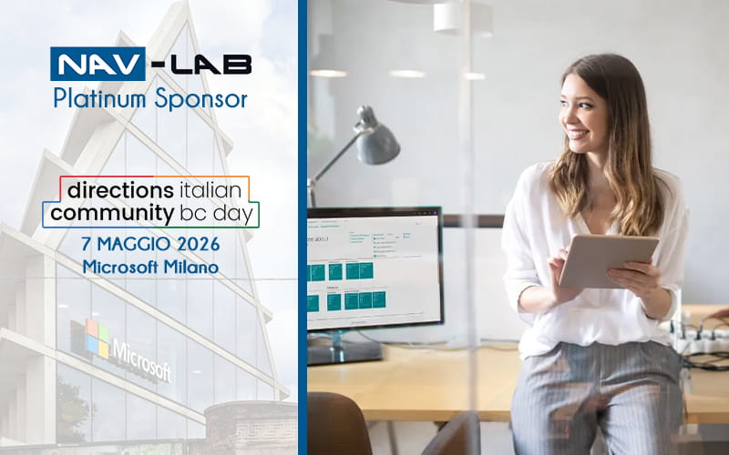 Italian Business Central Day 2026: NAV-LAB Platinum Sponsor