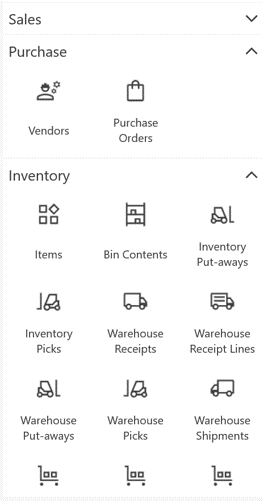 Screenshot di MobileNAV, l'App per gestire l'ERP Microsoft su qualsiasi dispositivo | Navlab